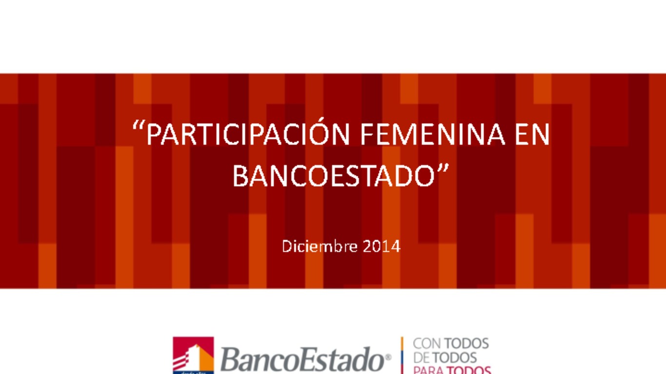Seminario: Encuentro Participación Femenina en alta Dirección de Empresas. Jéssica López, BancoEstado. 02 de diciembre de 2014.