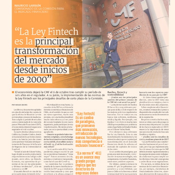 La Ley Fintech es la principal transformación del mercado desde inicios de 2000