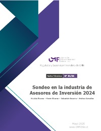 Sondeo en la industria de Asesores de Inversión 2024