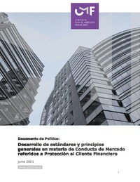 Documento de Política: Desarrollo de estándares y principios generales en materia de Conducta de Mercado referidos a Protección al Cliente Financiero