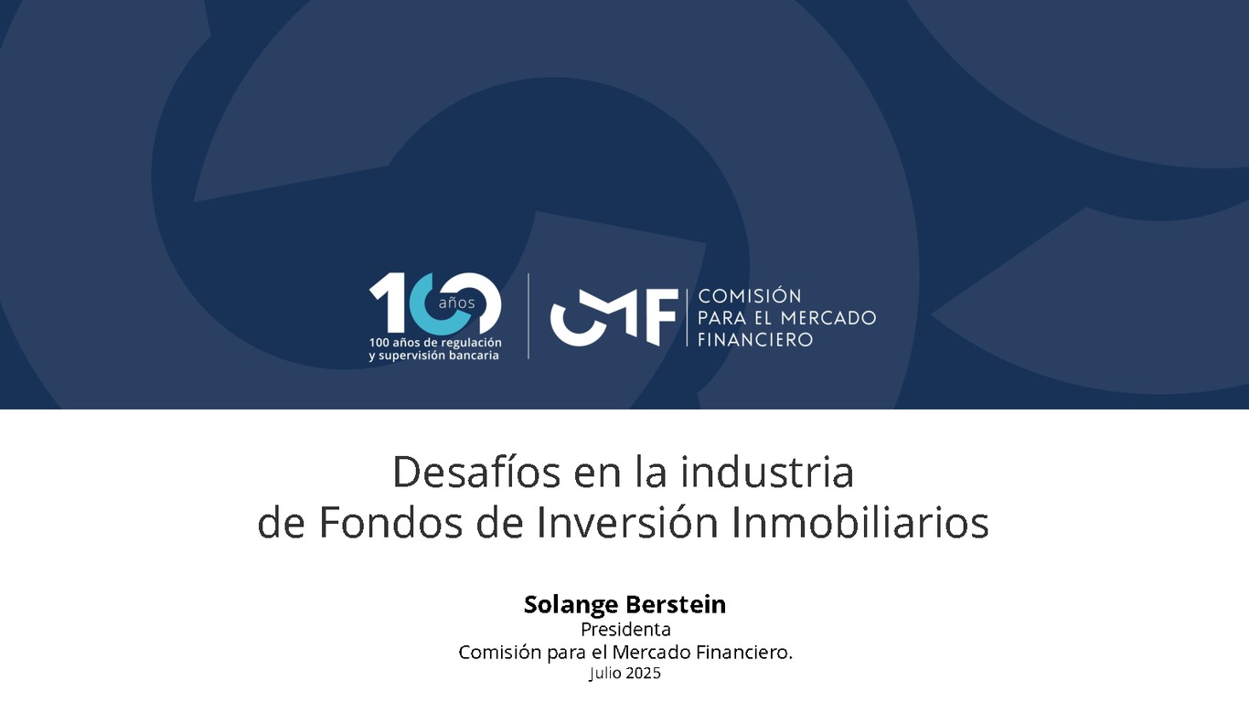 Desafíos en la industria de Fondos de Inversión Inmobiliarios