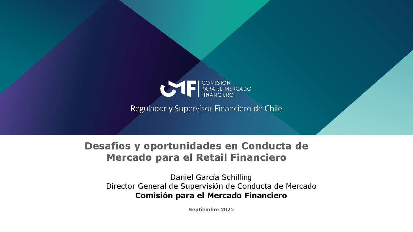 Desafíos y oportunidades en Conducta de Mercado para el Retail Financiero
