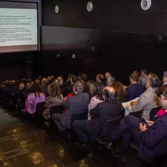 CMF Chairwoman Solange Berstein presented the 2022 Institutional Public Account