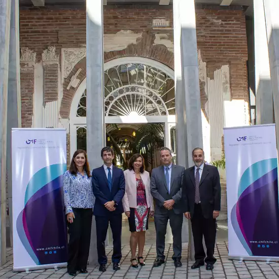 CMF Chairwoman Solange Berstein presented the 2022 Institutional Public Account