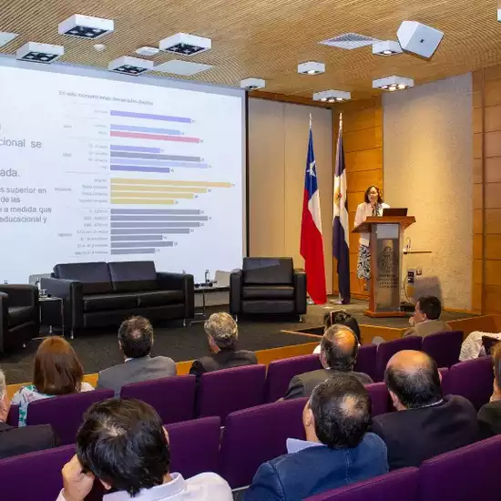 CMF Chairwoman Solange Berstein presented results of the 2nd Latin American Financial Capability Measurement Survey: Chile 2023