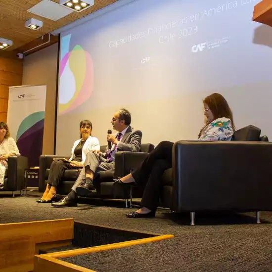 CMF Chairwoman Solange Berstein presented results of the 2nd Latin American Financial Capability Measurement Survey: Chile 2023