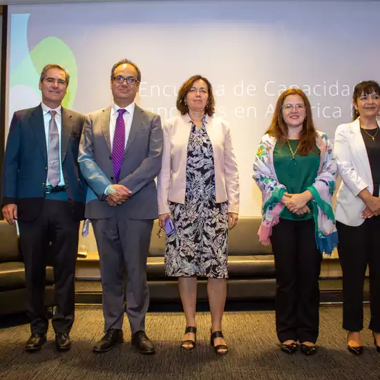 CMF Chairwoman Solange Berstein presented results of the 2nd Latin American Financial Capability Measurement Survey: Chile 2023